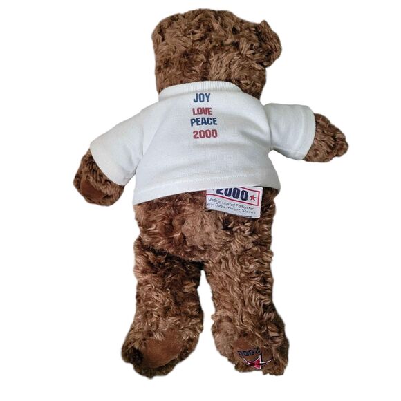 15" GUND May Department Store 2000 Stars & Stripes Teddy Bear - Picture 5 of 5